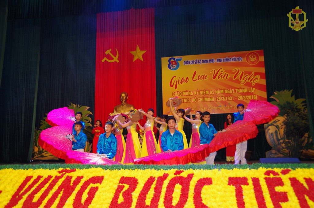 Các tiết mục văn nghệ của Đoàn cơ sở Bộ Tham mưu - Binh chủng Hóa học