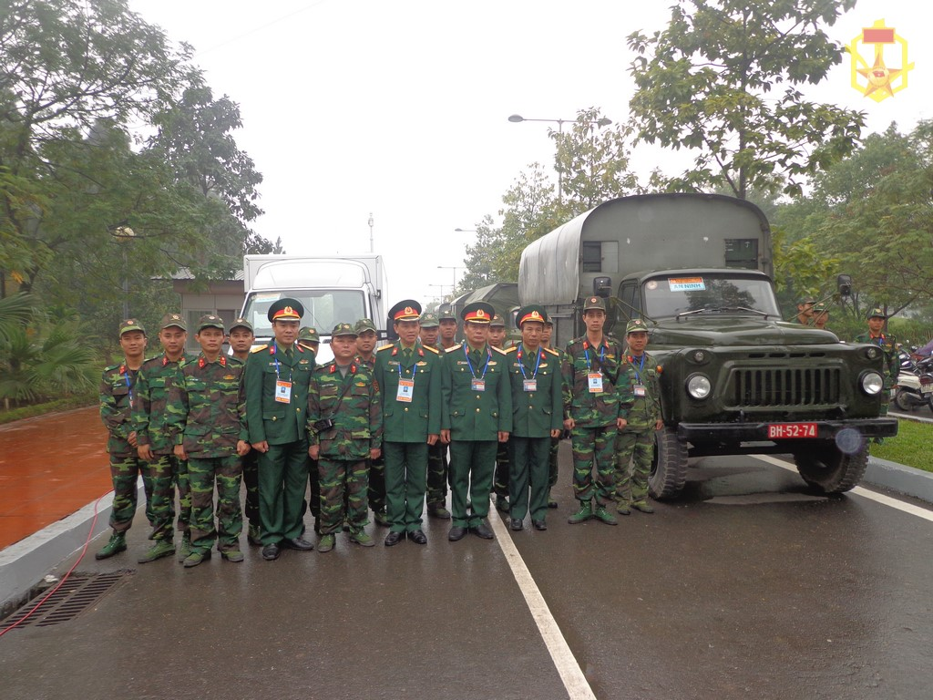 Bộ đội Hóa học tham gia bảo vệ an toàn tuyệt đối Đại hội Đảng XII