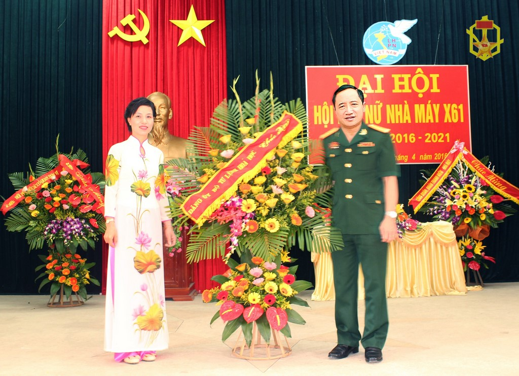 Nhà máy X61- Binh chủng Hóa học tổ chức Đại Hội phụ nữ cơ sở nhiệm kỳ 2016 - 2021