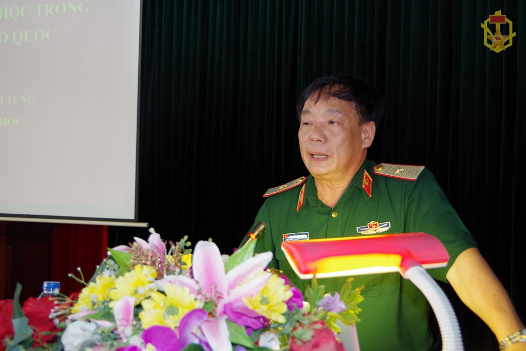 Lớp đào tạo cán bộ cao cấp chỉ huy, tham mưu cấp chiến dịch, chiến lược khóa 8, Học viện Quốc phòng học tập và tham quan thực tế tại Binh chủng Hóa học