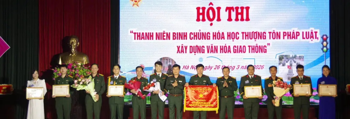 Thanh niên Binh chủng Hóa học lan tỏa văn hóa giao thông